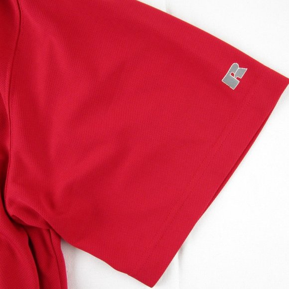 Pre-Owned Russell Athletic Dri-Power Men's SS Red T-Shirt, XLT - Picture 2 of 4
